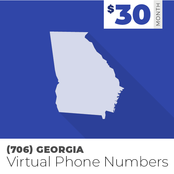 706) Area Code Phone Numbers For Business | $20/Month